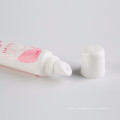 Taiwan manufacturer food grade lip cream oval soft packaging